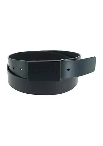 商品Calvin Klein|Klein Mens Casual Leather Plaque Buckle Belt,价格¥428,第1张图片