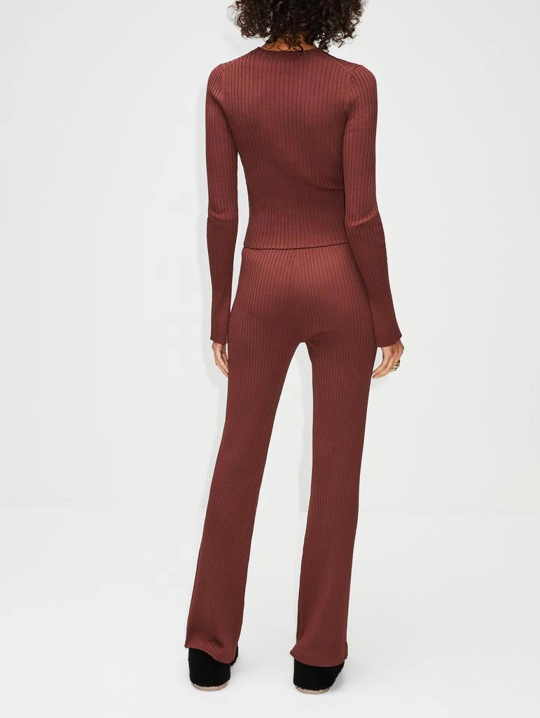 商品Nanushka|Cornelie Ribbed Pants,价格¥1004,第3张图片详细描述