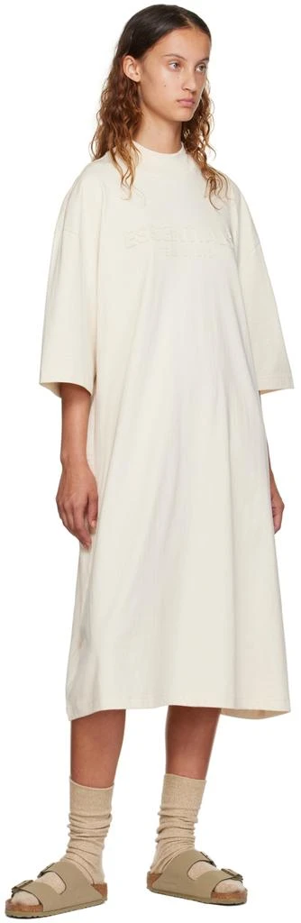 商品Essentials|Off-White Short Sleeve Midi Dress,价格¥221,第4张图片详细描述