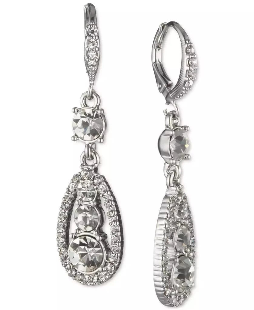 商品Givenchy|Crystal Double Drop Earrings,价格¥431,第1张图片