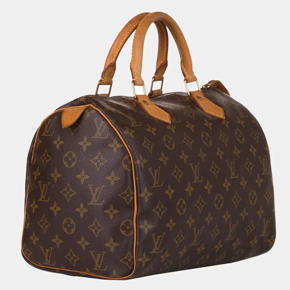 商品[二手商品] Louis Vuitton|Louis Vuitton Brown Monogram Speedy 30,价格¥8300,第2张图片详细描述
