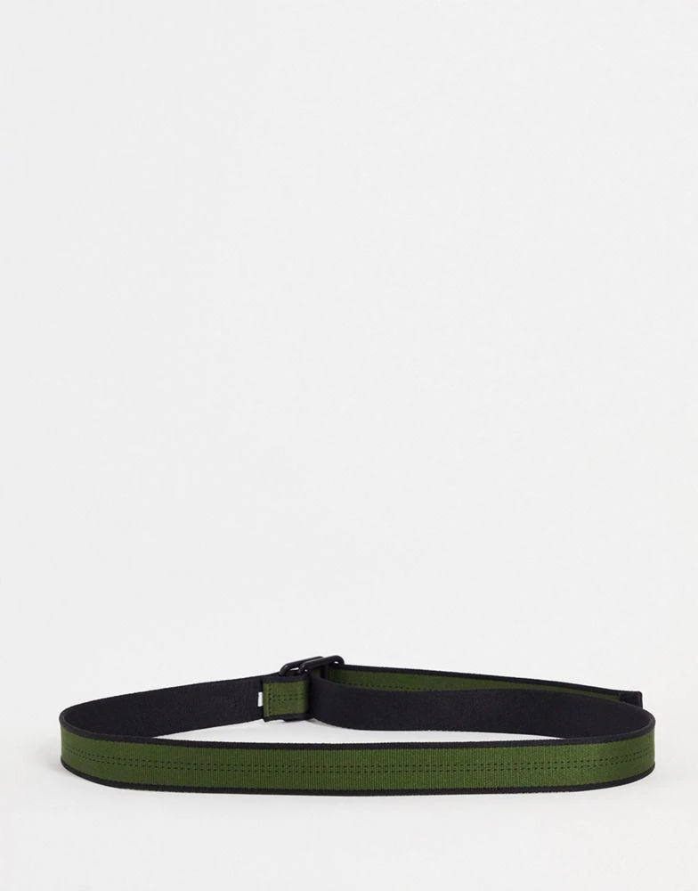 商品Levi's|Levi's web belt with baby boxtab logo in green,价格¥236,第4张图片详细描述
