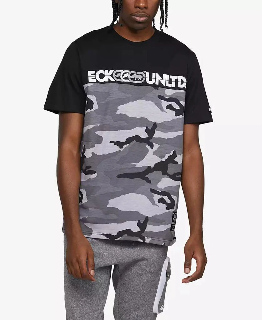 商品Ecko Unltd|Men's Short Sleeves Pieced Plan T-shirt,价格¥199,第1张图片