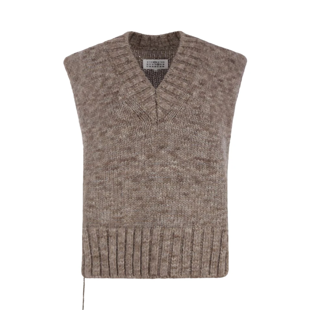 商品MAISON MARGIELA|MAISON MARGIELA 无袖针织斗篷 SI0TH0001-S17802-741M,价格¥2713,第1张图片