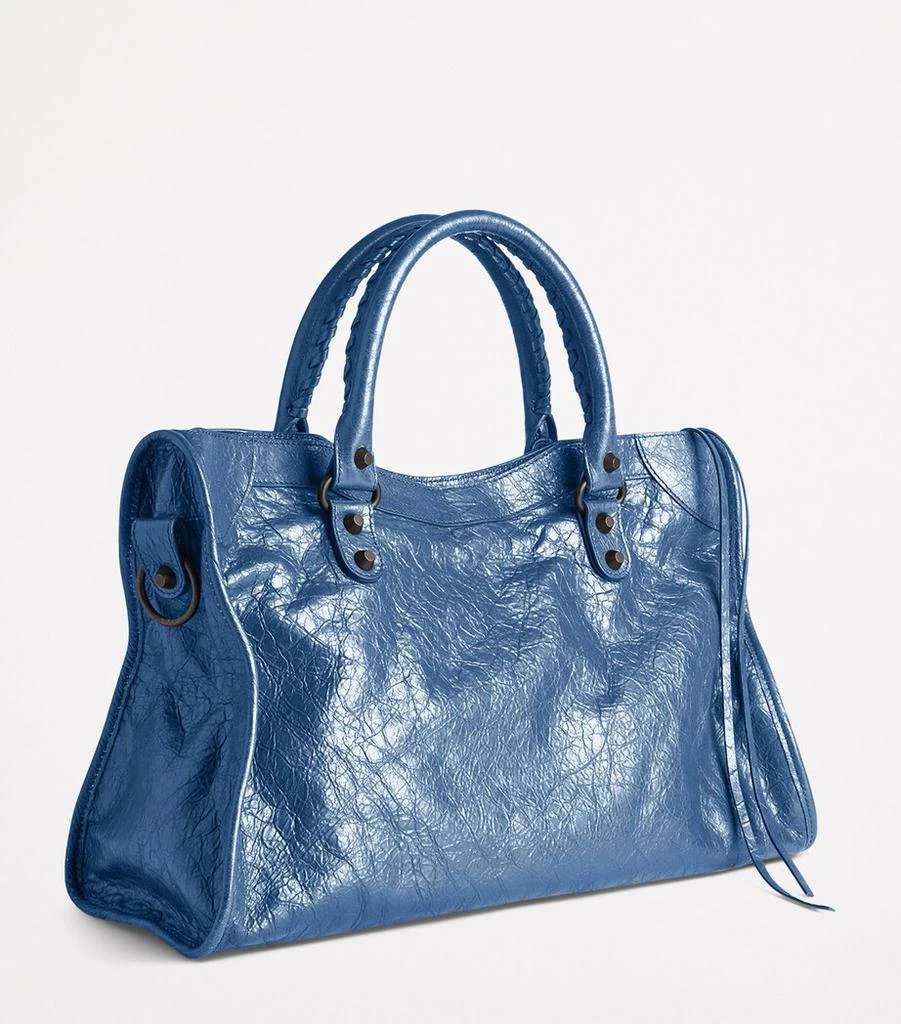 商品Balenciaga|Small Lambskin Le City Top-Handle Bag,价格¥23132,第4张图片详细描述