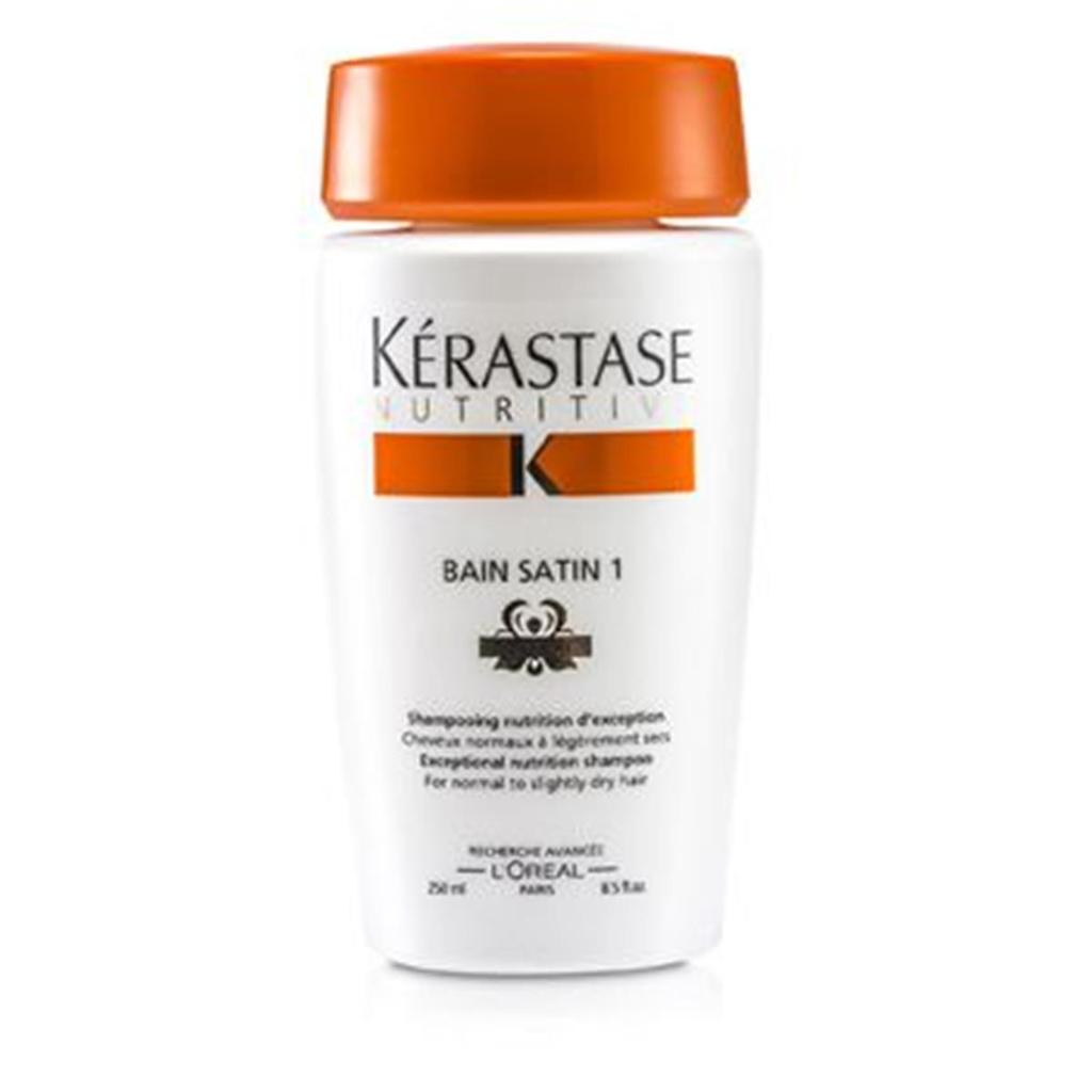Kerastase 167150 250 ml Nutritive Bain Satin 1 Exceptional Nutrition Shampoo for Normal to Slightly Dry Hair商品第1张图片规格展示