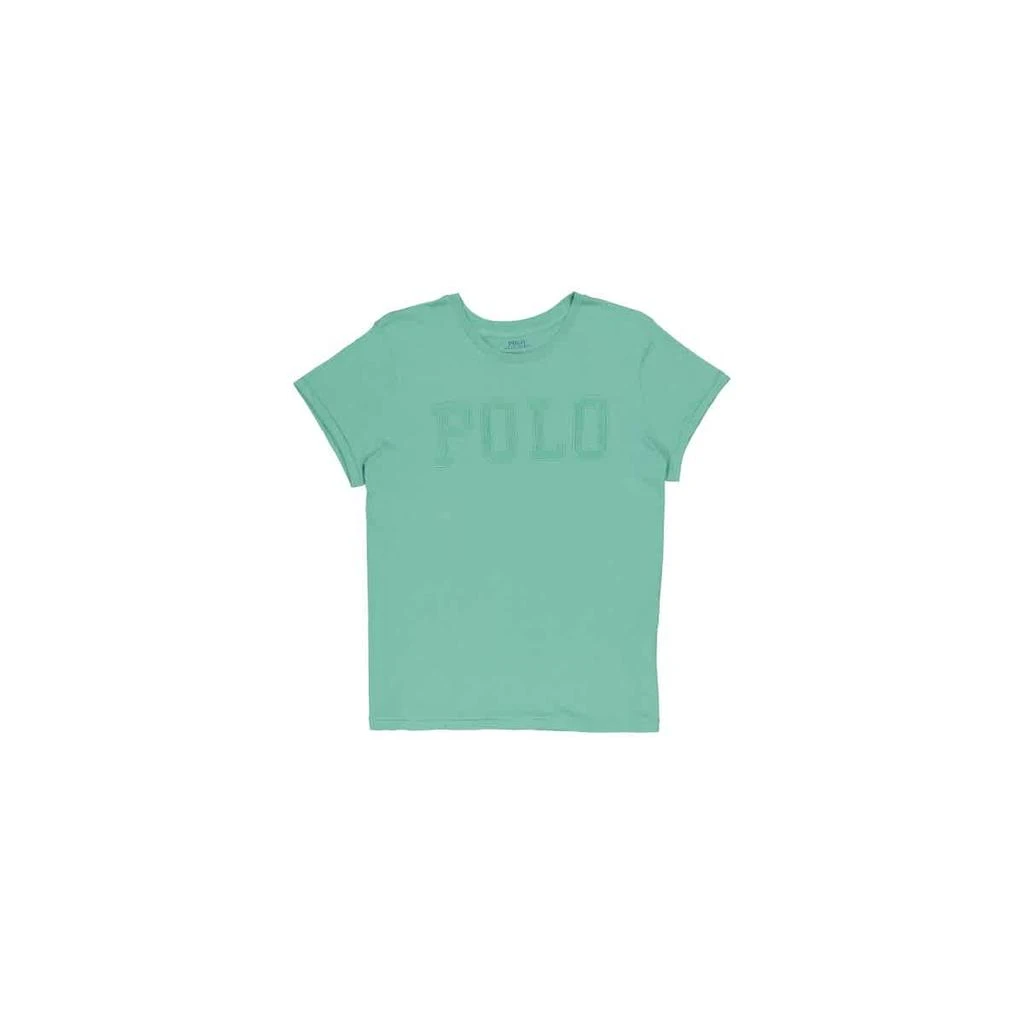 商品Ralph Lauren|Polo Ralph Lauren Ladies Green Polo Logo T-Shirt, Size Medium,价格¥213,第1张图片