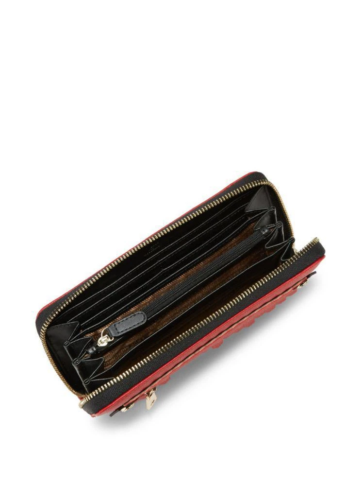 商品Moschino|Love Moschino Faux Leather Continental Zip-Around Wallet,价格¥629,第2张图片详细描述