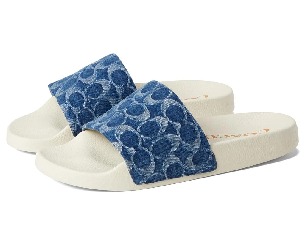 商品Coach|Denim Slide,价格¥448,第1张图片