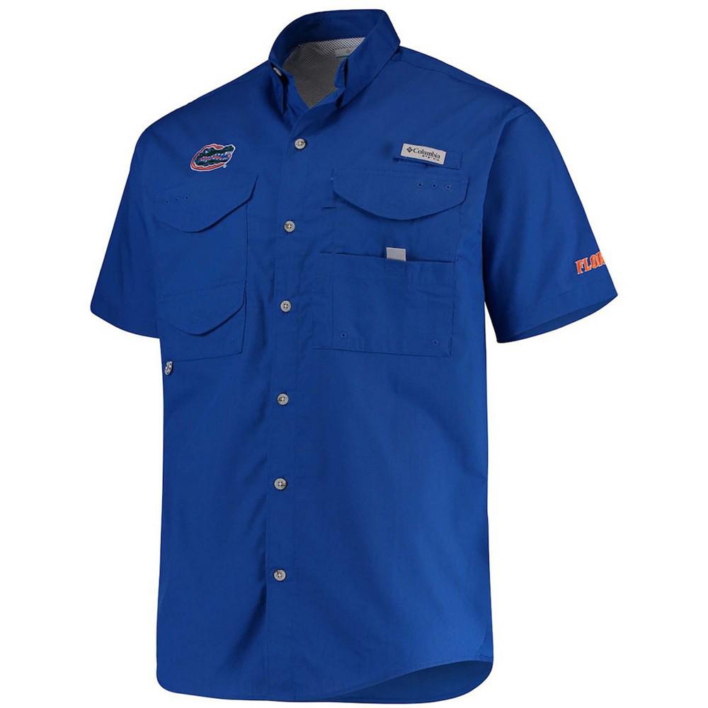 Men's Royal Florida Gators Bonehead Short Sleeve Shirt商品第1张图片规格展示