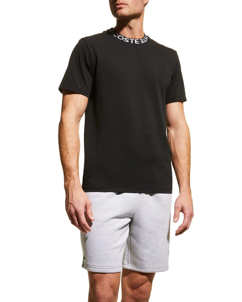 商品Lacoste|Men's Cotton Piqué Stretch T-Shirt,价格¥614,第1张图片