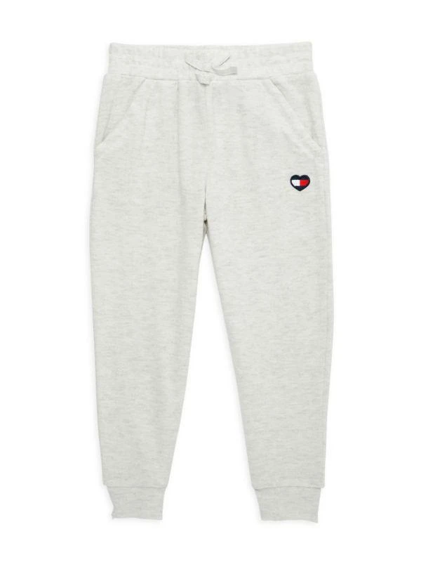 商品Tommy Hilfiger|Little Girl’s 2-Piece Hacci Ruffle Sweatshirt & Joggers Set,价格¥200,第3张图片详细描述