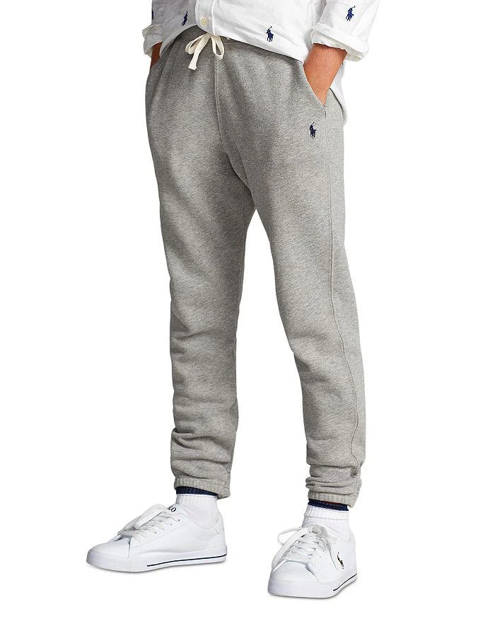 商品Ralph Lauren|Boys' Fleece Jogger Pants - Little Kid, Big Kid,价格¥369,第1张图片