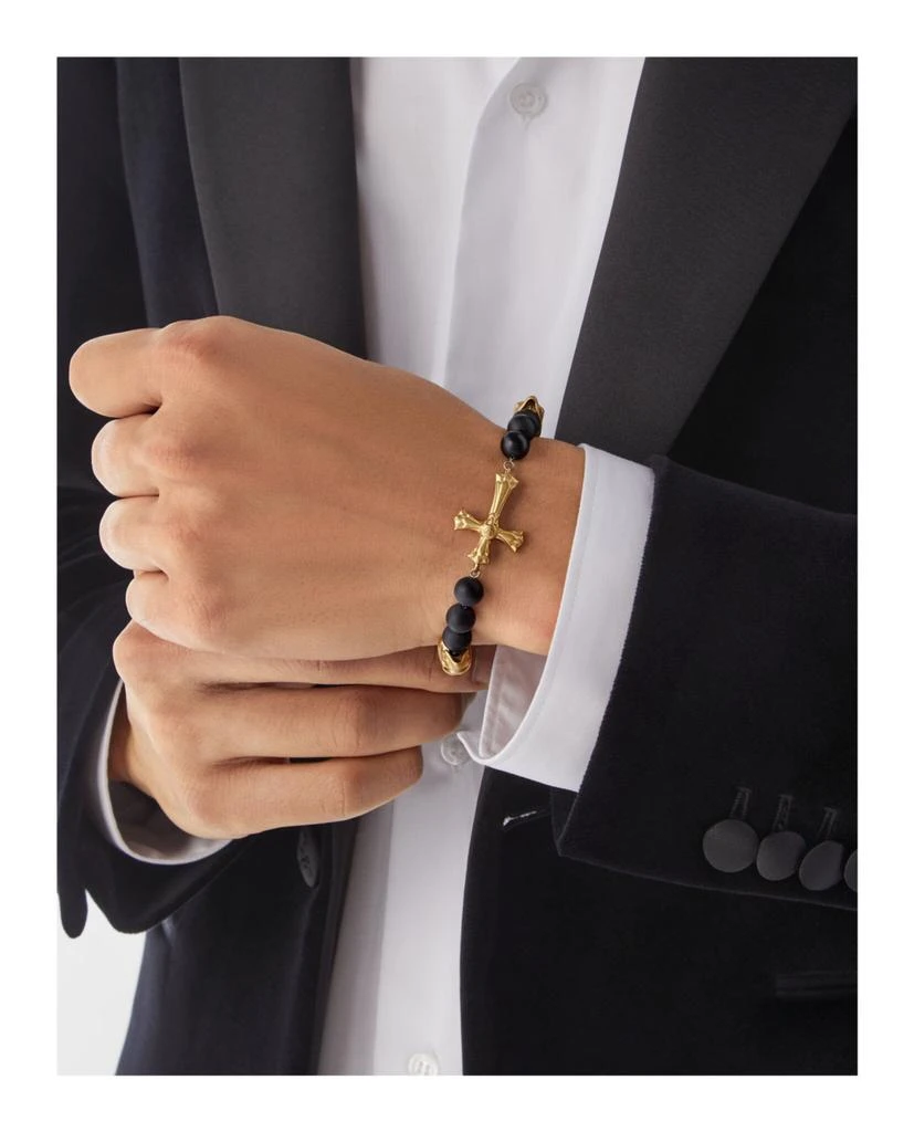 商品Philipp Plein|Whisper Onyx Beads Bracelet,价格¥1127,第4张图片详细描述