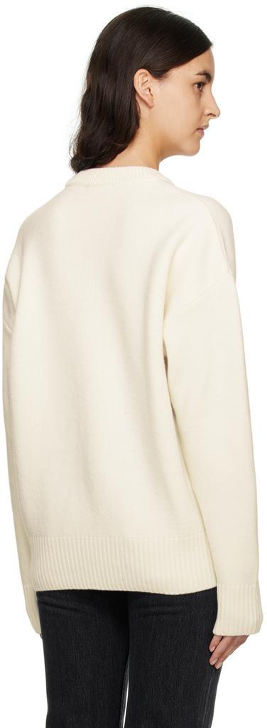 商品AMI|Off-White Ami De Cœur Sweater,价格¥3957,第5张图片详细描述