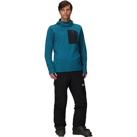 商品Outdoor Research|Vigor Grid Fleece Pullover Hoodie - Men's,价格¥589,第5张图片详细描述