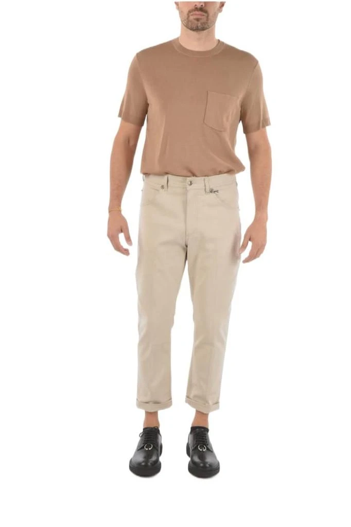 商品Neil Barrett|Neil barrett men's beige other materials pants,价格¥2858,第4张图片详细描述