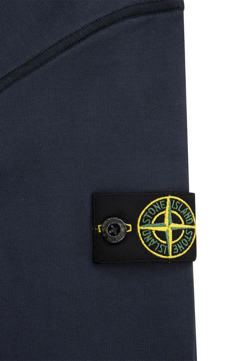 商品Stone Island|Stone Island 男童针织毛衣 781661340V0020-SS23 深蓝色,价格¥820,第4张图片详细描述