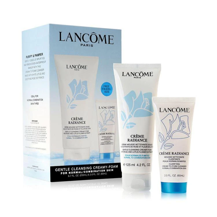 商品Lancôme|清滢嫩肤泡沫洁面乳套装 (价值$48美金),价格¥274,第1张图片