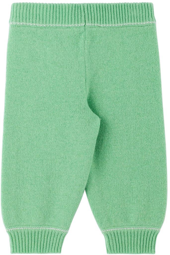 商品Marni|Baby Green Logo Lounge Pants,价格¥1065,第4张图片详细描述