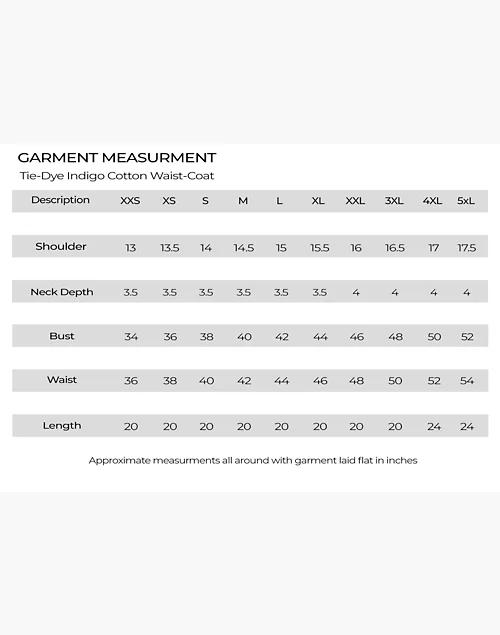 World of Crow Tie-Dye Indigo Waist Cotton Coat商品第7张图片规格展示