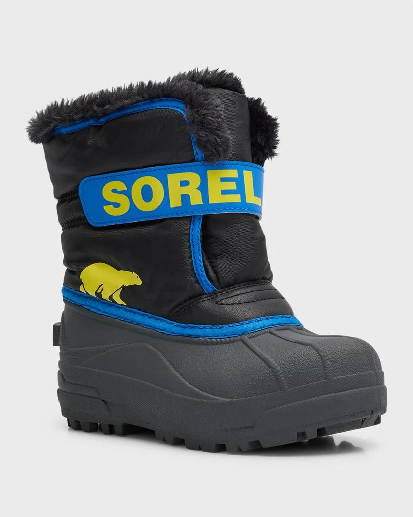 商品SOREL|Kid's Commander Grip-Strap Fleece Snow Boots, Toddlers/Kids,价格¥478,第3张图片详细描述