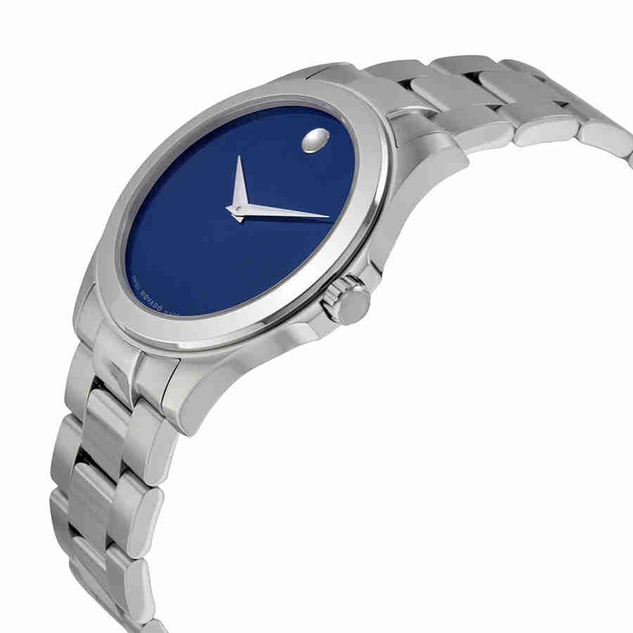 Movado Junior Sport Blue Dial Stainless Steel Mens Watch 0606116商品第2张图片规格展示