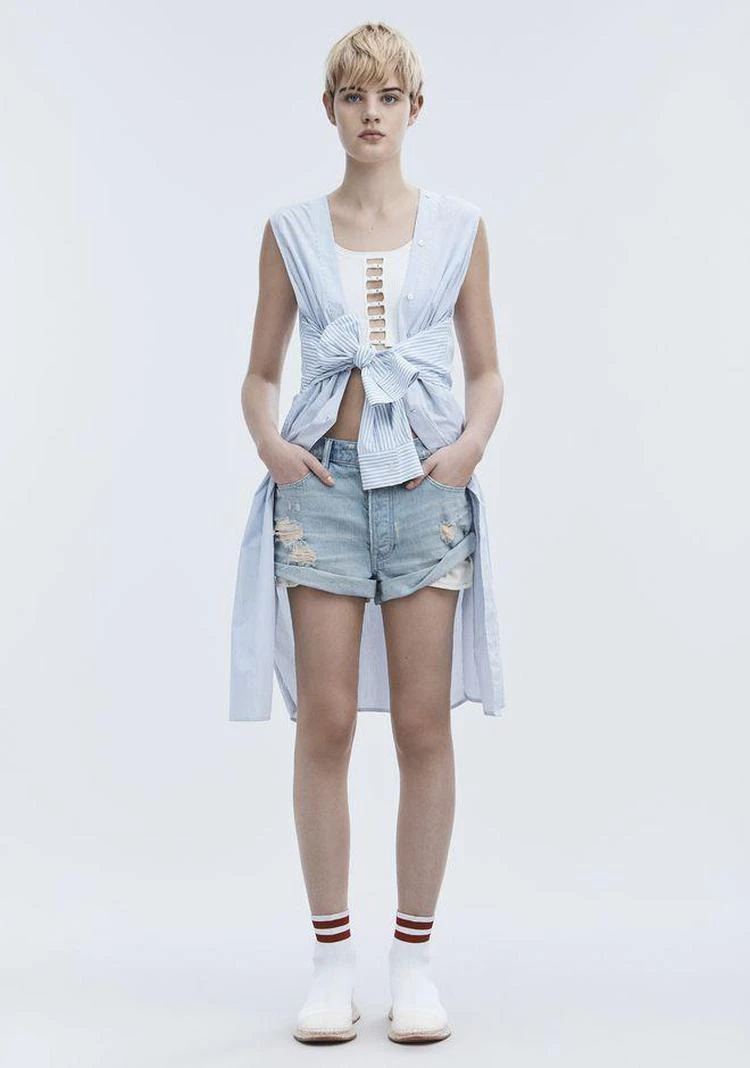 商品Alexander Wang|TIE FRONT DRESS,价格¥1190,第1张图片
