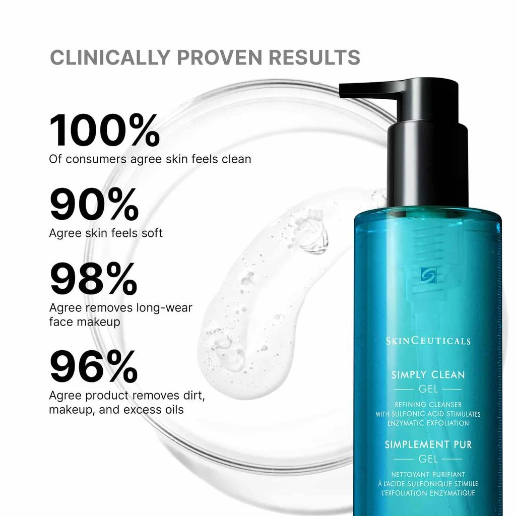 商品SkinCeuticals|清爽洁面啫喱 200ml,价格¥322,第5张图片详细描述