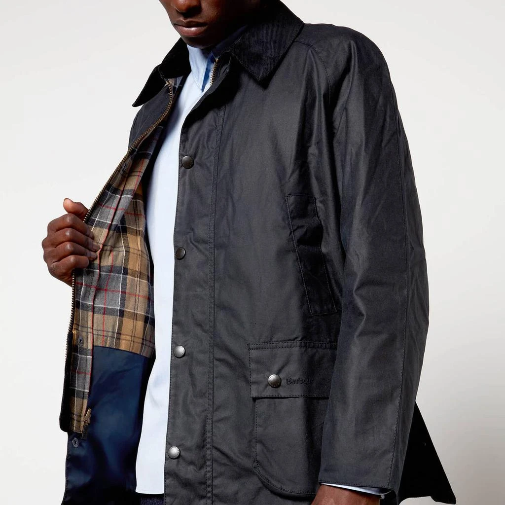 商品Barbour|Barbour Heritage Men's Bedale Wax Jacket - Navy,价格¥1654,第4张图片详细描述