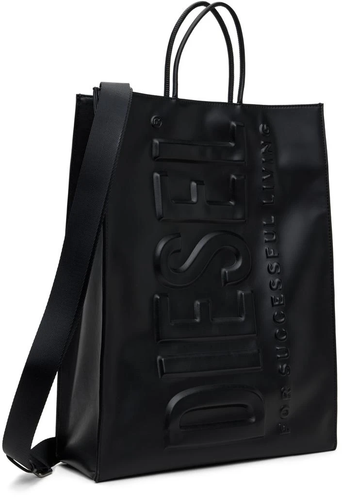 商品Diesel|Black Large DSL 3D Tote,价格¥1425,第2张图片详细描述