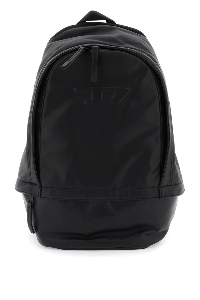 商品Diesel|Diesel leather rave backpack with d logo,价格¥2740,第1张图片