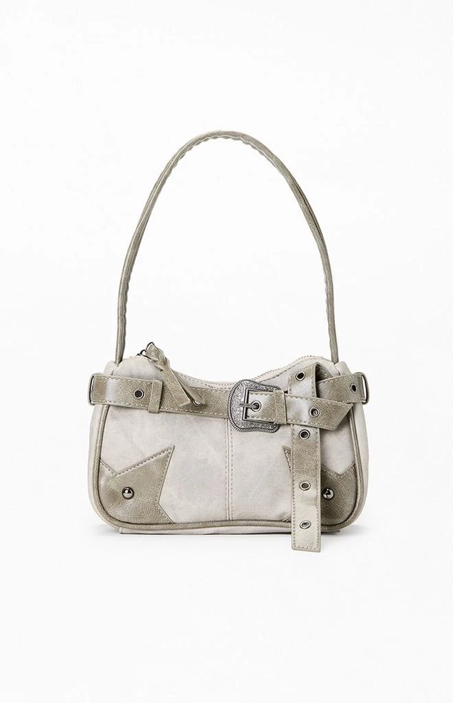商品PacSun|Star Denim Shoulder Bag,价格¥330,第1张图片详细描述
