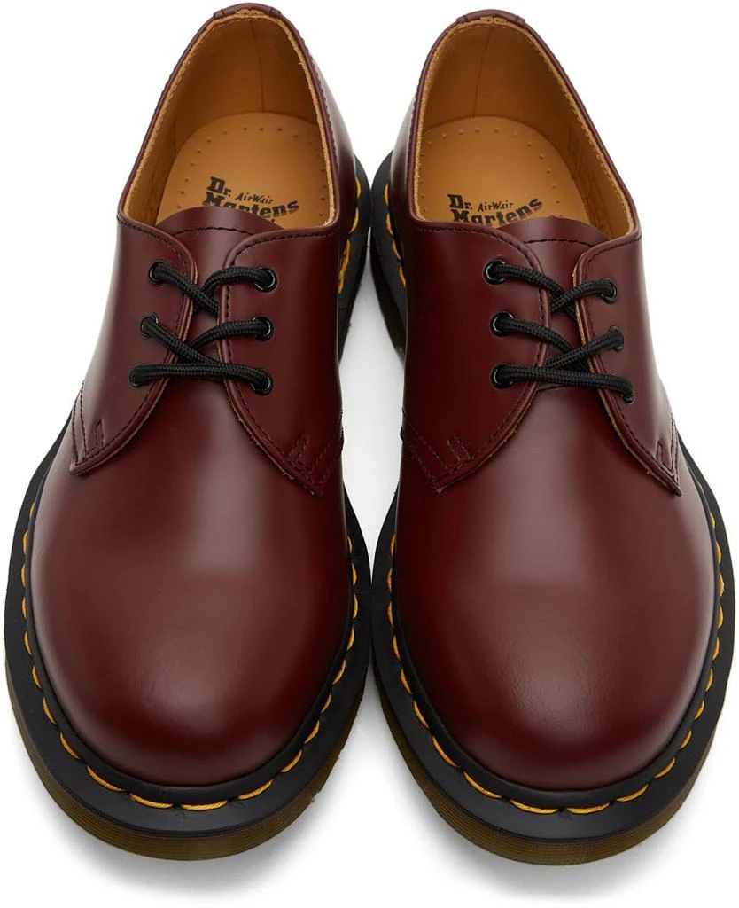 商品Dr. Martens|Burgundy Smooth 1461 Derbys,价格¥562,第5张图片详细描述