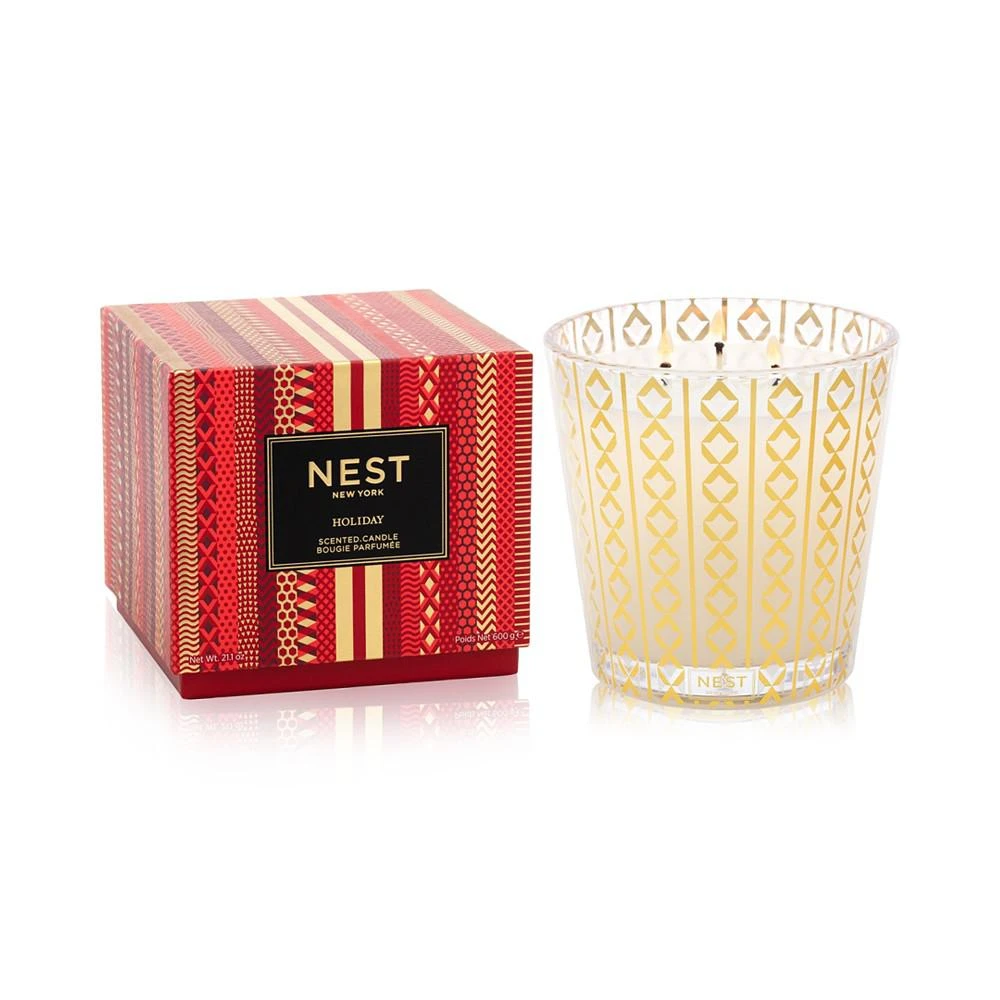 商品NEST New York|Holiday 3-Wick Candle, 21.1 oz.,价格¥651,第5张图片详细描述