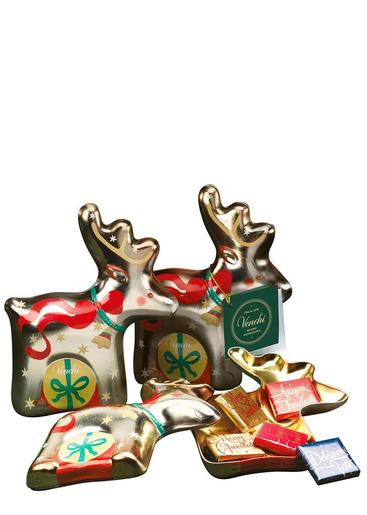 Chocolate-Filled Reindeer Tin 65g商品第1张图片规格展示