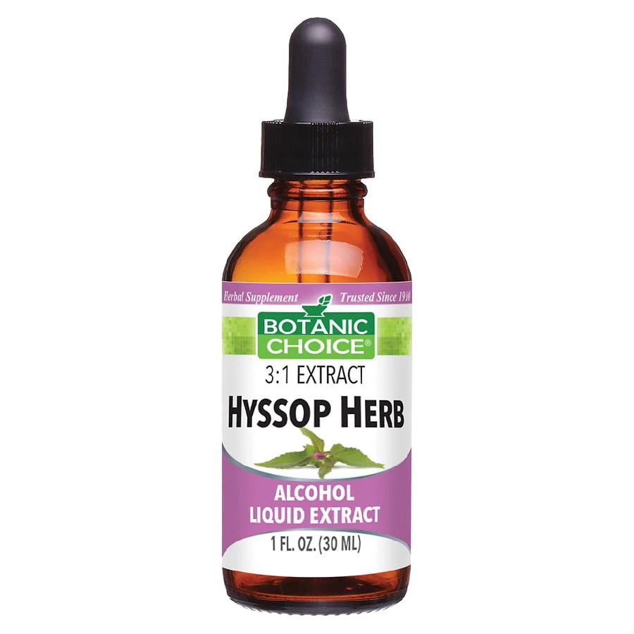 商品Botanic Choice|Hyssop Herb Liquid Extract,价格¥105,第1张图片