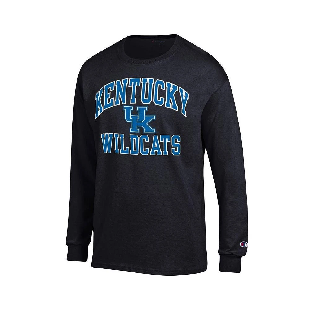 商品CHAMPION|Men's Black Kentucky Wildcats High Motor Long Sleeve T-shirt,价格¥234,第2张图片详细描述