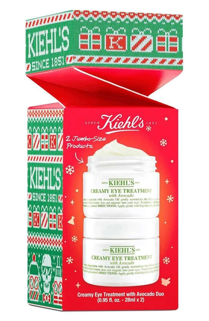 商品Kiehl's|Creamy Eye Treatment with Avocado Nourishing Eye Cream Set USD $110 Value,价格¥510,第2张图片详细描述