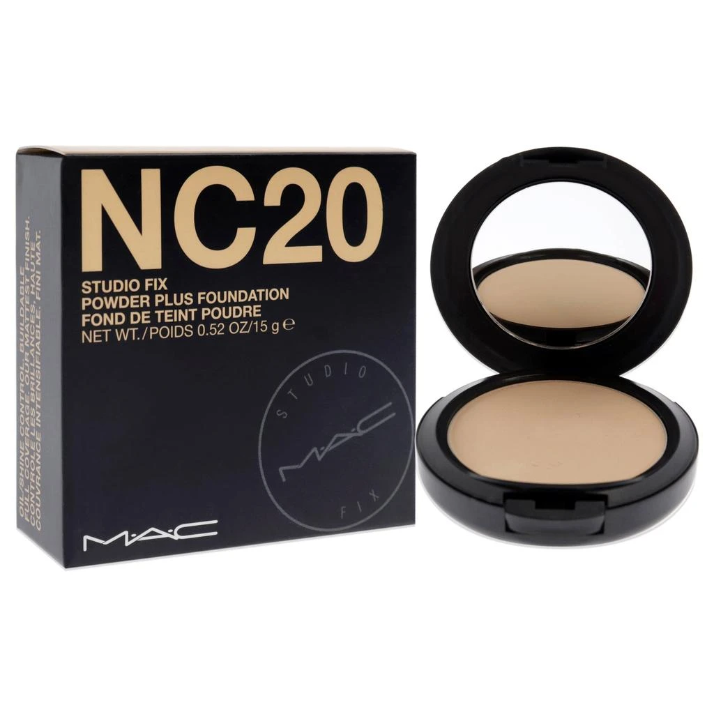 商品MAC|Studio Fix Powder Plus Foundation - NC20 by MAC for Women - 0.52 oz Foundation,价格¥306,第3张图片详细描述