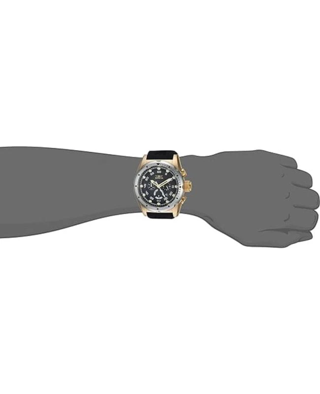 商品Invicta|Invicta Speedway Black Dial Polyurethane Strap Men's Watch 20309,价格¥550,第4张图片详细描述