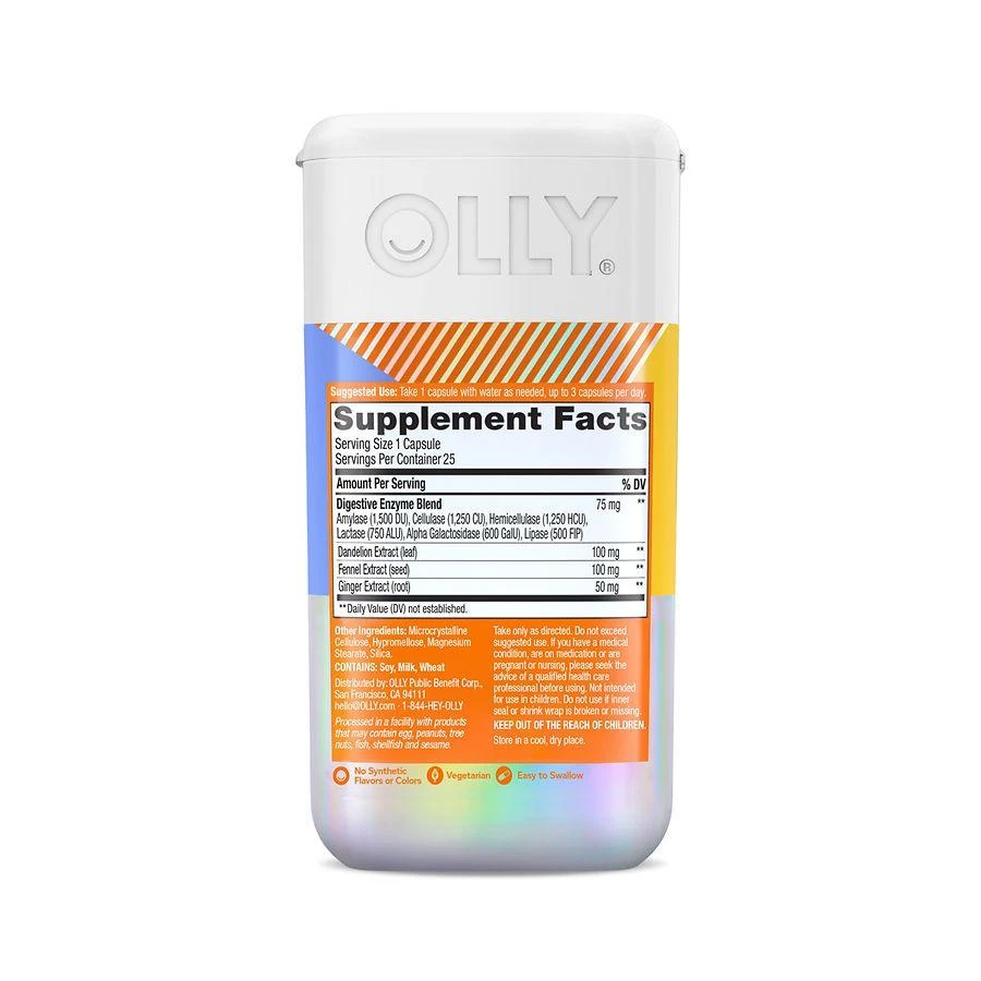 商品OLLY|Beat The Bloat Capsules,价格¥193,第2张图片详细描述