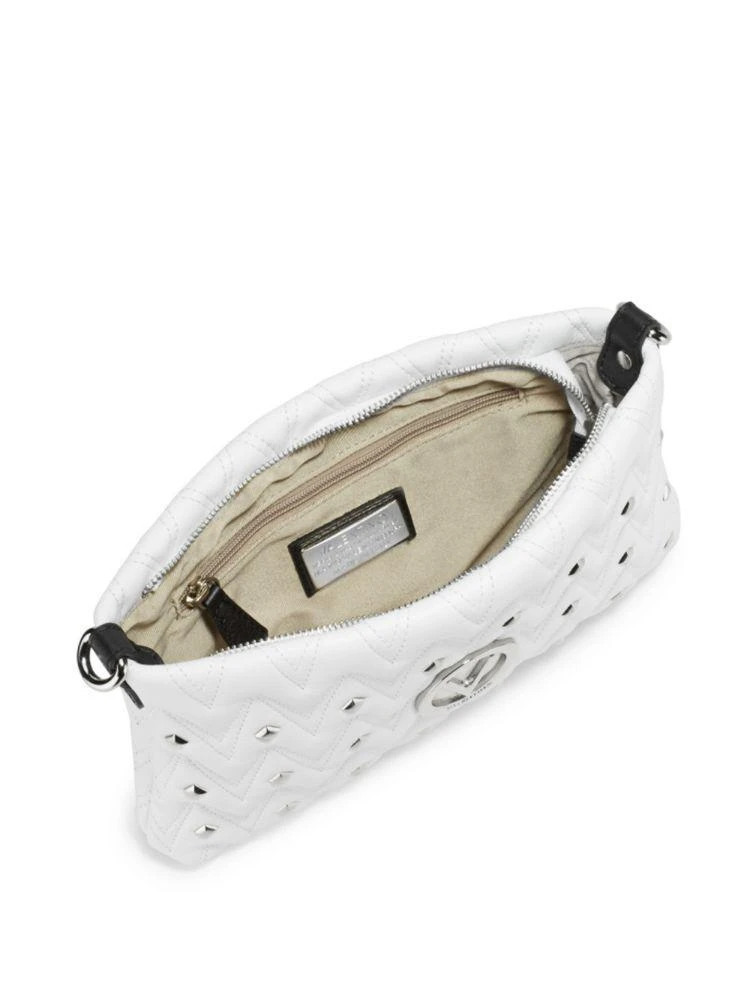 商品Mario Valentino|Vaniled Zigzag Stitch Leather Shoulder Bag,价格¥1573,第2张图片详细描述