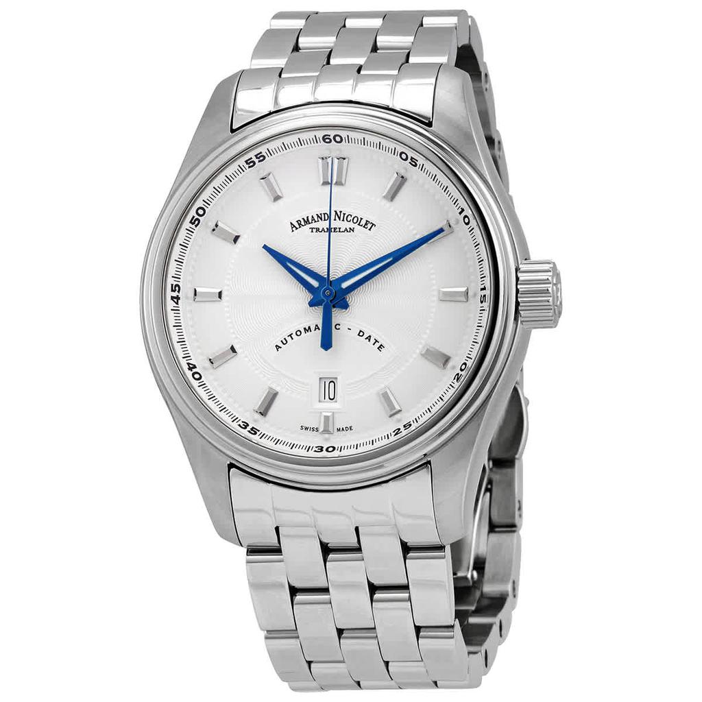 Armand Nicolet MH2 Automatic Silver Dial Mens Watch A640A-AG-MA2640A商品第1张图片规格展示