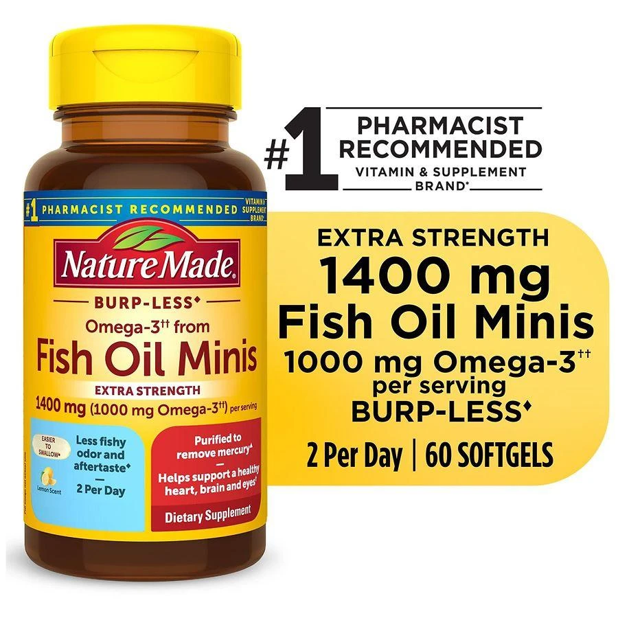 Fish Oil Minis 1400 mg Softgels 商品