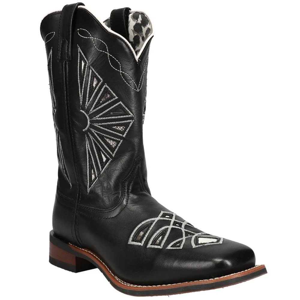 商品Laredo|Kite Days Embroidery Square Toe Cowboy Boots,价格¥600,第2张图片详细描述