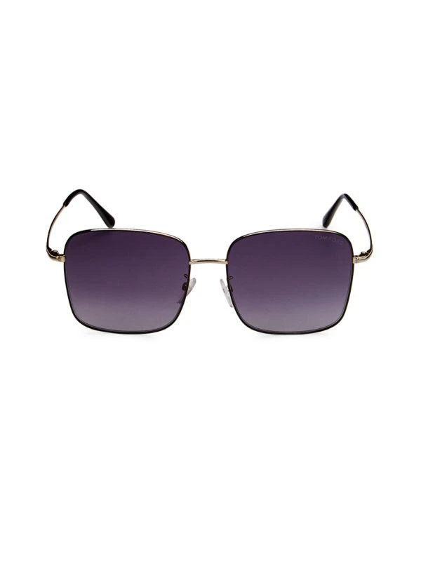 商品Tom Ford|59MM Square Sunglasses,价格¥828,第1张图片