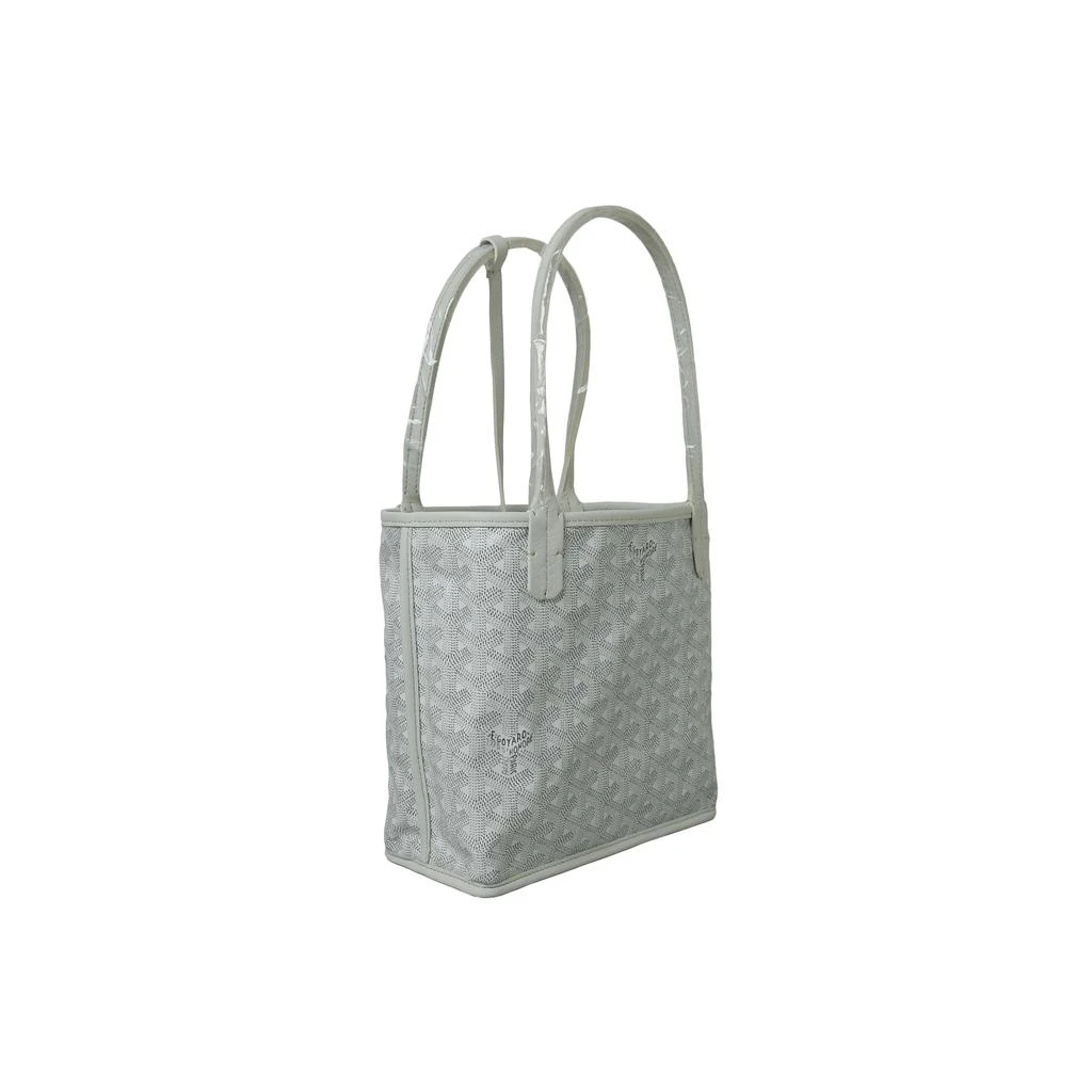 商品Goyard|Goyard Anjou Reversible Mini Canvas Tote White,价格¥23093,第2张图片详细描述