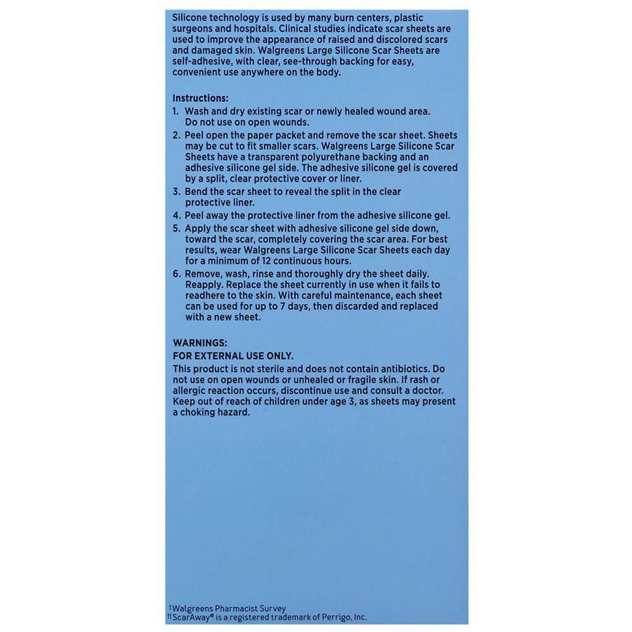 Large Silicone Scar Sheets Odorless, Transparent商品第2张图片规格展示