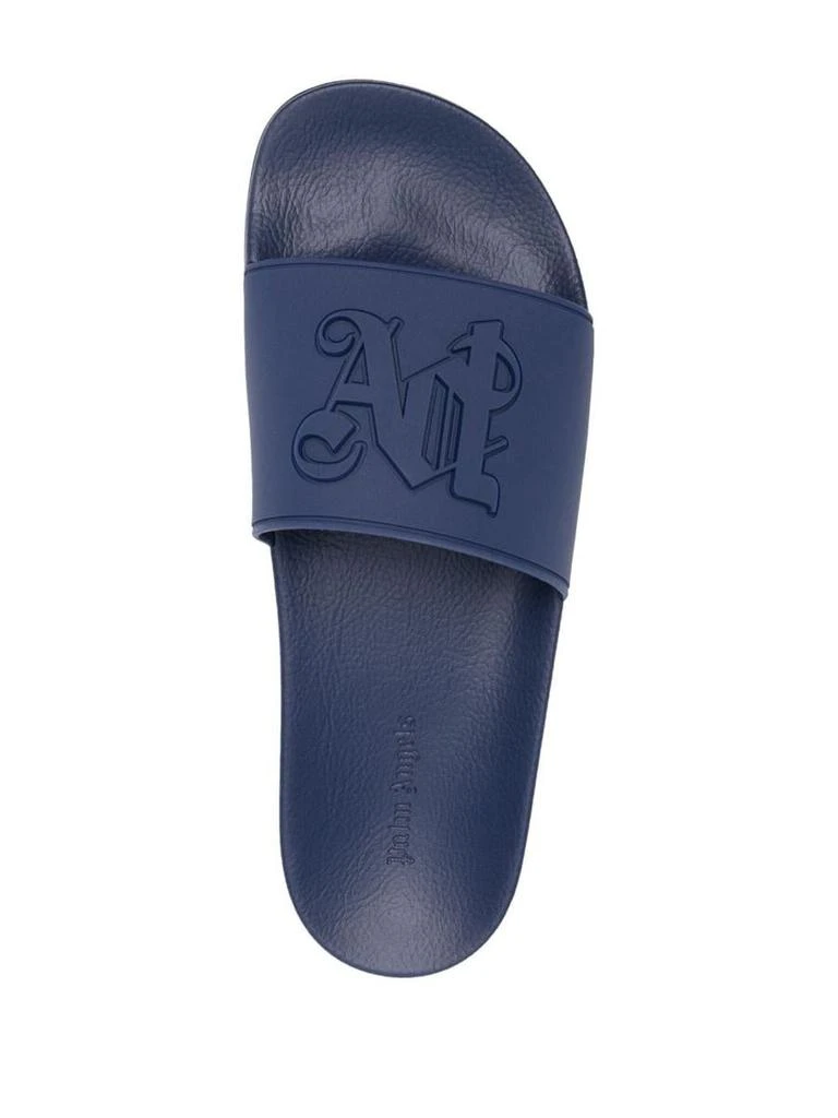 商品Palm Angels|PALM ANGELS Slipper with logo,价格¥1371,第4张图片详细描述